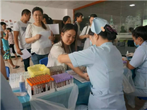 關愛員工，關注健康，公司組織進行年度健康體檢
